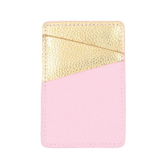 Mobile Phone Adhesive Card Holder &ndash; Blush & Gold product photo Internal 1 DETAILS