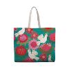Jocelyn Proust Calico Tote Bag &ndash; Cockatoo Garden product photo Internal 1 THUMBNAIL