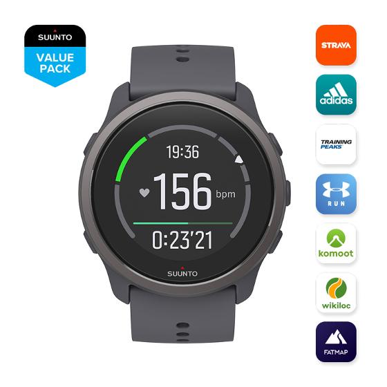 Suunto 5 Peak GPS Sports Watch – Dark Heather product photo Internal 3 DETAILS