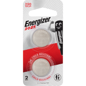 Energizer Max 2025 Lithium Coin Batteries &ndash; 2 Pack product photo
