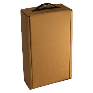 Cellar Door Carry Case 2 Bottle Kraft – 10 Pack product photo