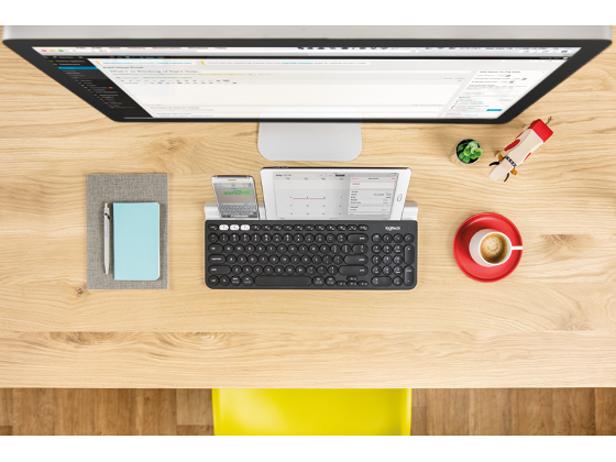 Logitech® K780 Multi-Device Wireless Keyboard product photo Internal 3 DETAILS