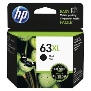 HP 63XL High Yield Black Ink Cartridge product photo