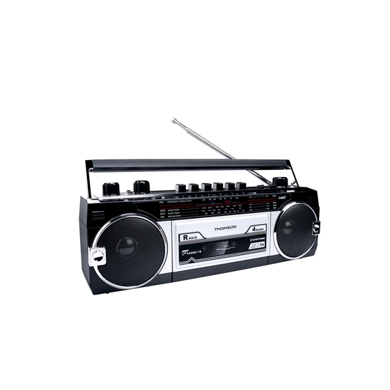Thomson Retro Portable Bluetooth Radio with Cassette Player product photo Internal 4 DETAILS