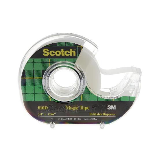 Scotch Magic Tape Dispenser 19mm x 33m product photo Internal 1 DETAILS