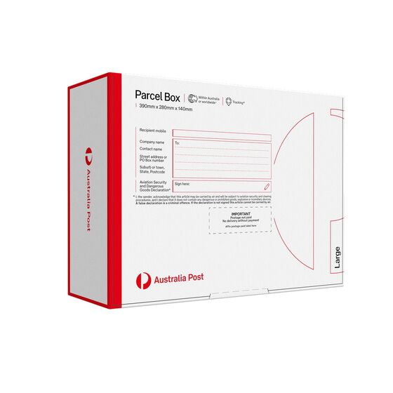 Parcel Box Large (390 x 280 x 140mm) – 20 Pack product photo Internal 1 DETAILS