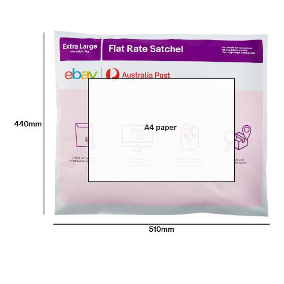 eBay Satchel Extra Large – 10 Pack product photo Internal 3 DETAILS