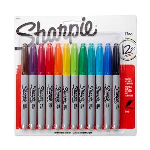 Sharpie Fine Point Permanent Markers 12 Pack product photo
