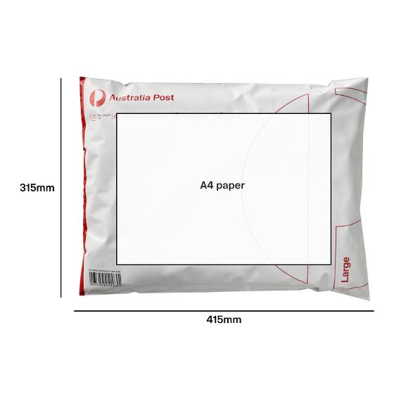 MyPost Business Flat Rate Satchel Large – 10 Pack product photo Internal 5 DETAILS