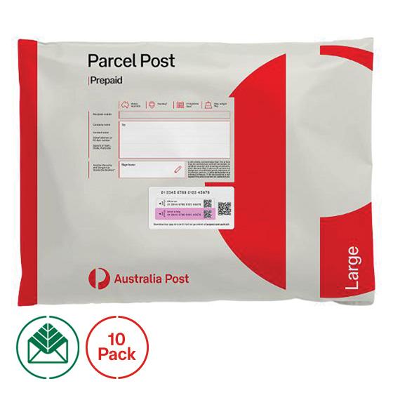 Parcel Post Prepaid Satchel Large – 10 Pack product photo Internal 3 DETAILS