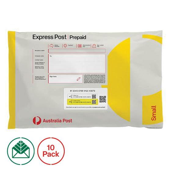en-AU Shop: Express Post Prepaid Satchel Small – 10 Pack product photo Internal 3 DETAILS