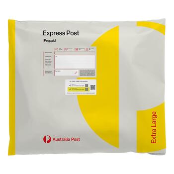 Express Post Prepaid Satchel Extra Large – 10 Pack product photo