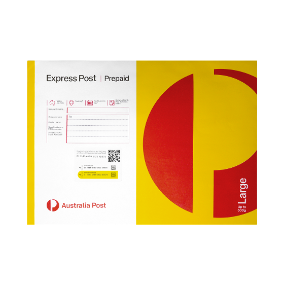 Express Post Prepaid Envelope Large (B4) – 10 Pack product photo Internal 2 DETAILS