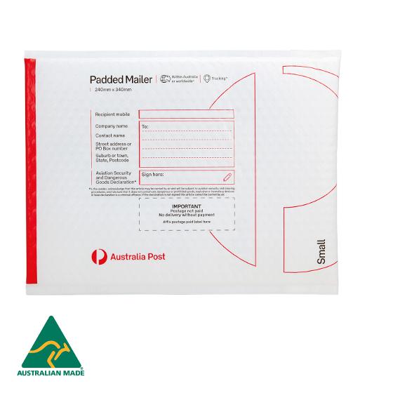 Padded Mailer Small (240 x 340mm) – 100 Pack product photo Internal 1 DETAILS