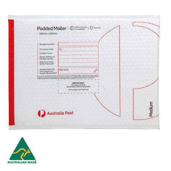 Padded Mailer Medium (265 x 380mm) – 100 Pack product photo Internal 1 DETAILS