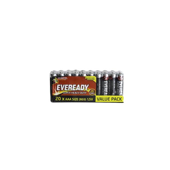 Eveready Super Heavy Duty AAA Batteries &ndash; 20 Pack product photo Internal 1 DETAILS