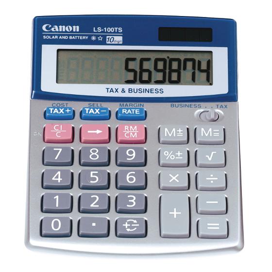 Canon Calculator LS100TS product photo Internal 2 DETAILS