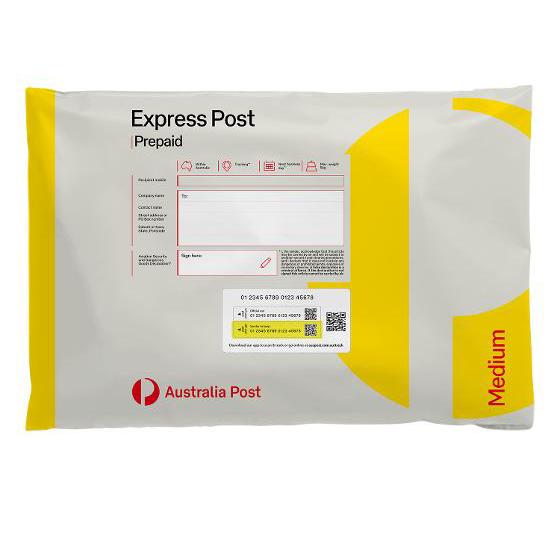 Express Post Prepaid Satchel Medium &ndash; 5 Pack product photo Internal 2 DETAILS