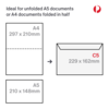 Express Post Prepaid Envelope Medium (C5) – 5 Pack product photo Internal 6 THUMBNAIL