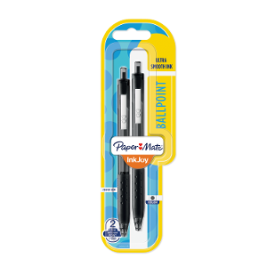 PaperMate InkJoy 300RT Ballpoint Pen in Black – 2 Pack product photo