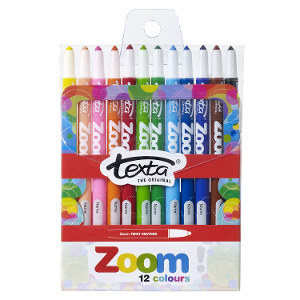 Texta Zoom Twistable Crayons – 12 Pack product photo