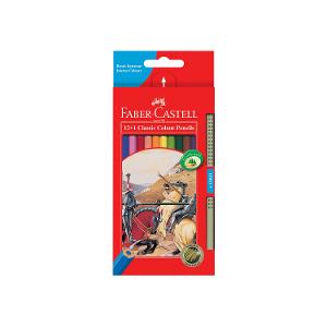 Faber-Castell Classic Colour Pencils – 12+1 Pack product photo