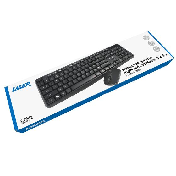 Laser Wireless Multimedia Keyboard and Mouse Combo product photo Internal 2 DETAILS