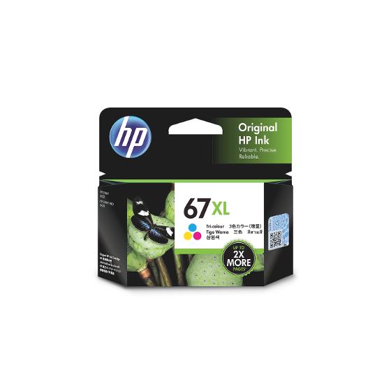 HP 67XL Tri-Colour Ink Cartridge product photo Internal 1 DETAILS
