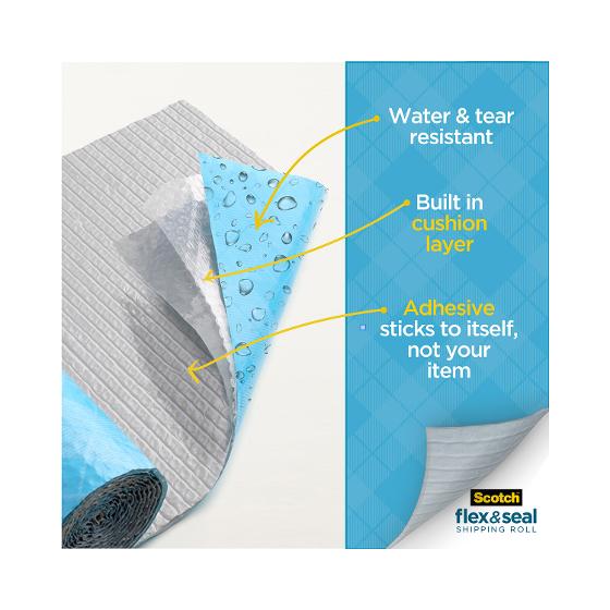 Scotch Flex & Seal Shipping Roll 38cm x 6.1m product photo Internal 19 DETAILS