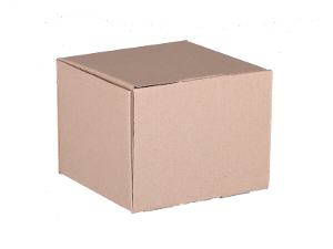 Plain Mailing Box BXP22 (140 x 140 x 115mm) – 20 Pack product photo