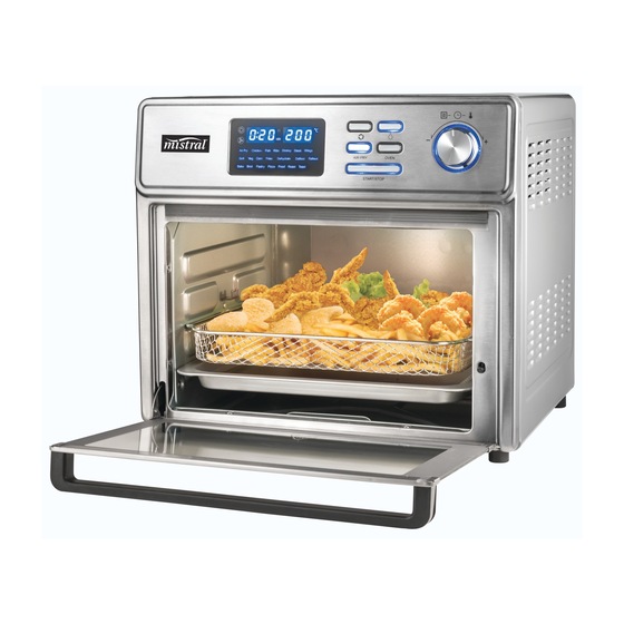 Mistral 25L Digital Air Fryer Oven product photo Internal 1 DETAILS