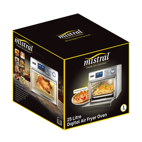 Mistral 25L Digital Air Fryer Oven product photo Internal 4 DETAILS