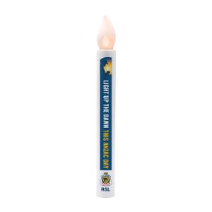 ANZAC Light Up the Dawn LED Candle product photo