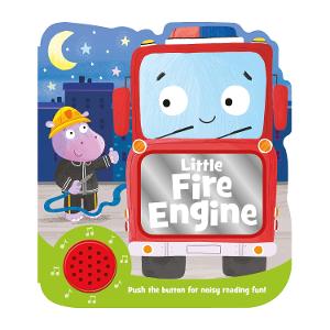 Shaped Sound Book – 'Little Fire Engine' product photo