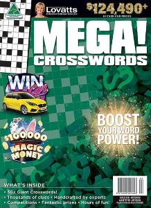 Lovatts MEGA! Crosswords® Magazine - 12 Month Subscription product photo