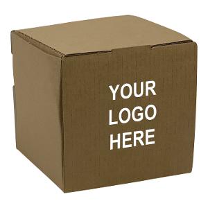 Custom Mailing Box BX18 (180 x 180 x 180mm) – Kraft product photo