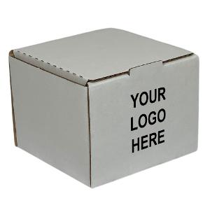 Custom Mailing Box BX22 (140 x 140 x 115mm) – White product photo