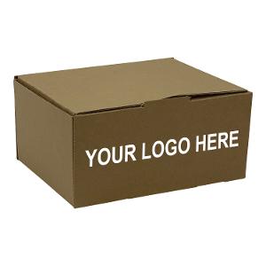 Custom Parcel Box Medium (240 x 190 x 120mm) – Kraft product photo