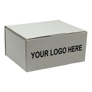 Custom Parcel Box Medium (240 x 190 x 120mm) – White product photo